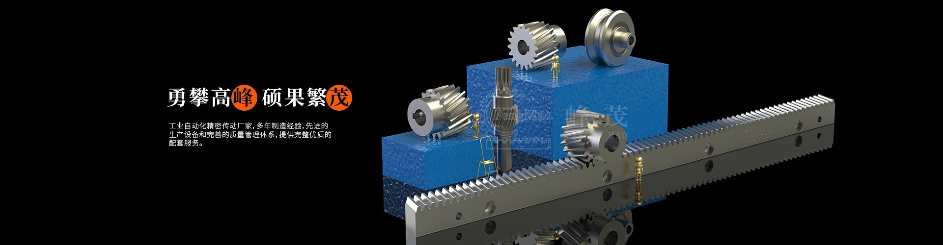 精密直齒齒條、斜齒齒條峰茂廠家直銷，專業(yè)非標(biāo)定制價格實惠